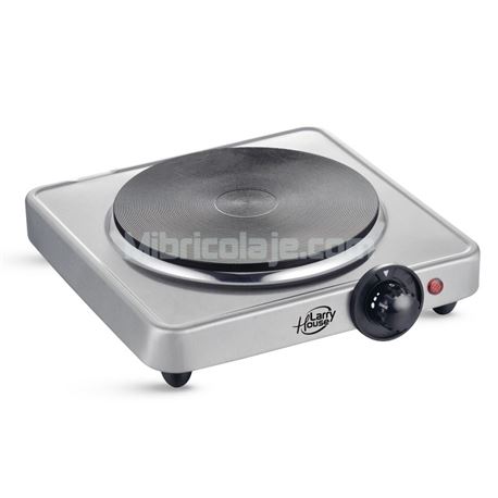 Cocina eléctrica inox. 1 fuego  1.500w Larryhouse